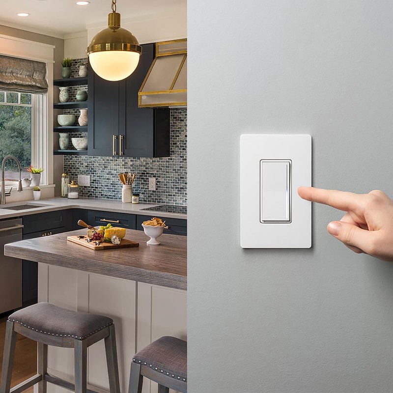 Lutron Sunnata Touch Dimmer Switch with LED+ Advanced Technology |