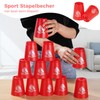 yeesport 48 Pcs Sport Stacking Cups, Speed Training Game for