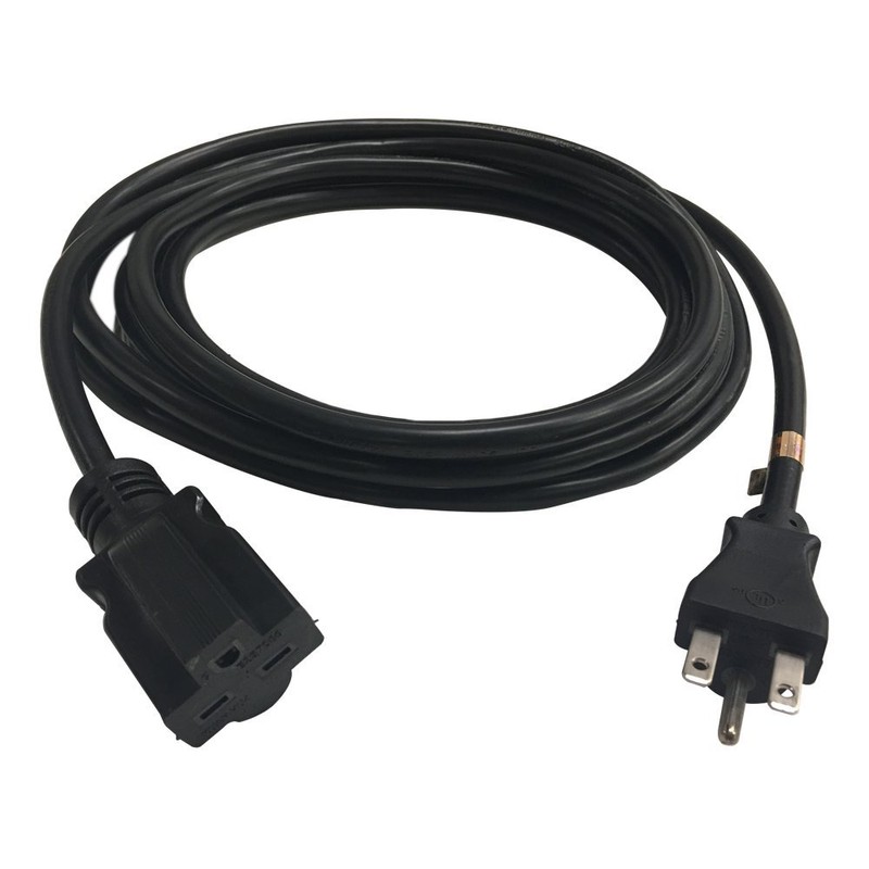 NEMA 6-15 Extension Power Cord - 15A/250V, 12 AWG -
