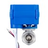 1/2" Motorized Ball Valve Stainless Steel Ball Valve with Full
