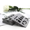 Buwei 8pcs Wool Felt Mold Needle Felting DIY Craft Stencil