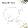 Metal Waist Chain Silver, Star Body Chains for Women, Adjustable