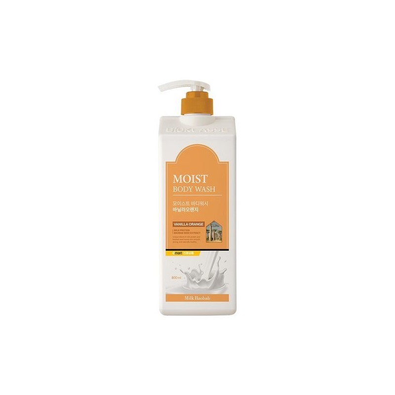 Milk Baobab 밀크바오밥 모이스트 바디워시 바닐라오렌지 800ml Milk Baobab Moist
