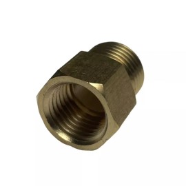 Mvated M14X1.5 Female To M16X1.5 Male Coupling Adapter Brass Oil Pressure Fitting