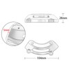 GFARDMOTO Left Engine Cover Engine Stator Crash Guard Cover for