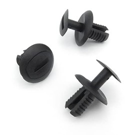 VVO Fasteners- Black Plastic Front Grille/Slam Panel Clips for Seat Leon, Arona, (Pack of 10)