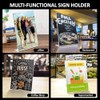 3Pack Premium Acrylic Sign Holder 8.5x11'', Table Papers Menus Display