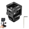 UTEBIT Hot Shoe Adapter 3 Cold Shoe Mount 1/4 Strobe