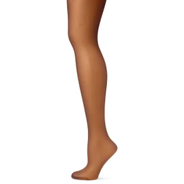 Pretty Polly Pretty Polly Women's Nylons 10d Gloss Tights, Black (Barely Black), M UK