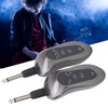 Wireless Guitar Effector FM UHF Transmitter Receiver 10 Channels System
