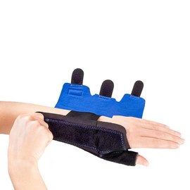 Actimove Professional Gauntlet Wrist & Thumb Stabilizer | Wrist Support Brace for Arthrosis, Rheumatoid Arthritis, Sprains, Tendon, Soft Tissue & Ligament Injuries, Postoperative Care | Black, Small