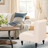 FUANGUI Armless Accent Chair Cover Slipcover, Stretch Spandex Chair Covers
