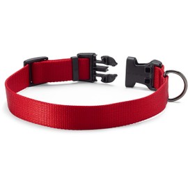 Orvis Dog's Adjustable Collar, Red - Medium