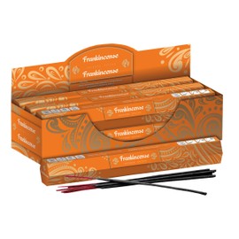 Punto Aroma - Incienso - Ingredientes Naturales - Tiempo de combustión de 35 a 40min - Contenido: 6 Cajas con 20 varitas de Incienso Cada una - Frankincense