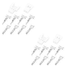 The Lord of the Tools 20Pair 2-Pin Male and Female Connector 51005 51006 Plug Terminals Compatible with Molex MX 2.0mm for Radio Control Models