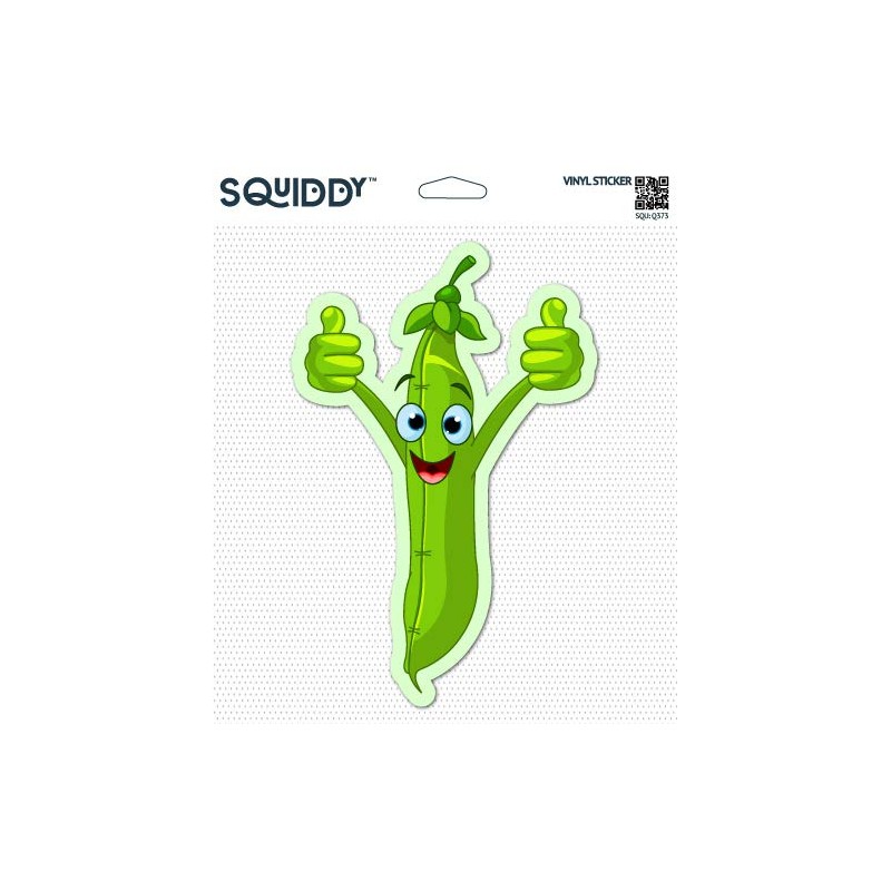 Squiddy c Healthy Eating Vegetable - Vinyl Sticker Decal for
