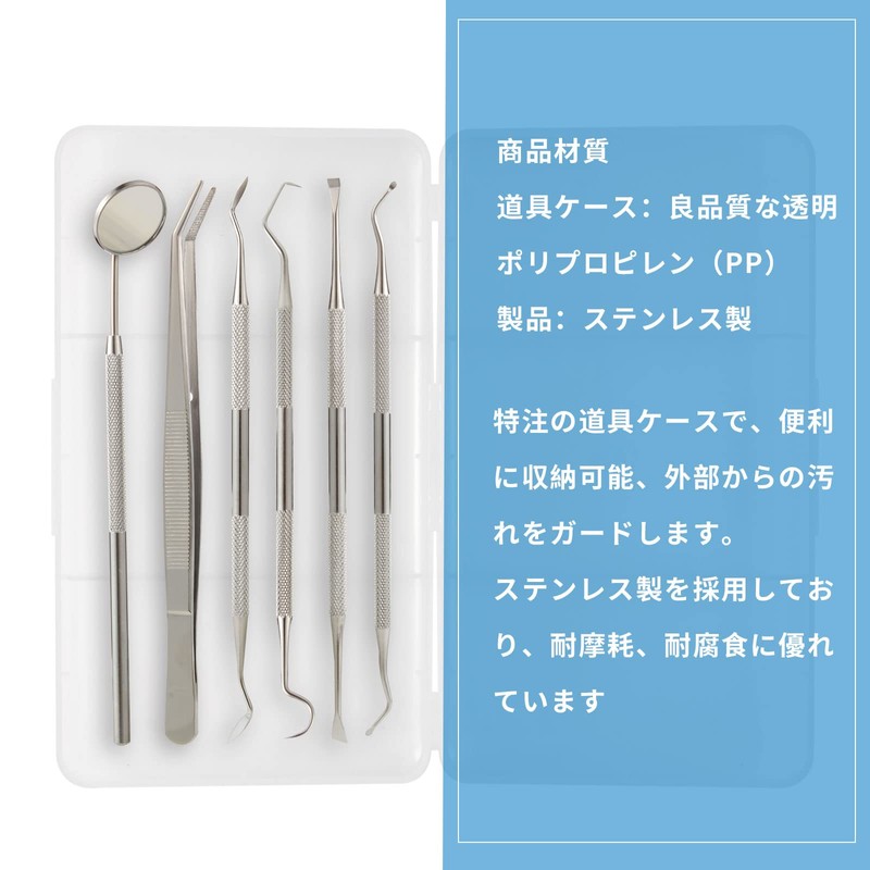 Watles 歯石除去キット 歯石取り スケーラー 歯石取り器具 歯用ツール [一般医療機器]
