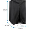 Squat Rack Cover, Waterproof Outdoor Gym Equipment Covers with Zipper