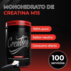 Creatina Monohidratada: Adictos Al Gym 100% Pura 500g Sin Sabor | 100 Servicios Premium | Creatina Para Entrenamiento Diario | Suplemento Deportivo