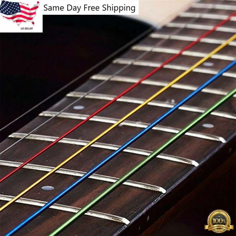 Gravity Standard 6pcs/set Fashion Steel Rainbow Colorful Color Strings for