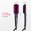 TYMO iONIC Hair Straightener Brush - Enhanced Ionic Straightening Brush
