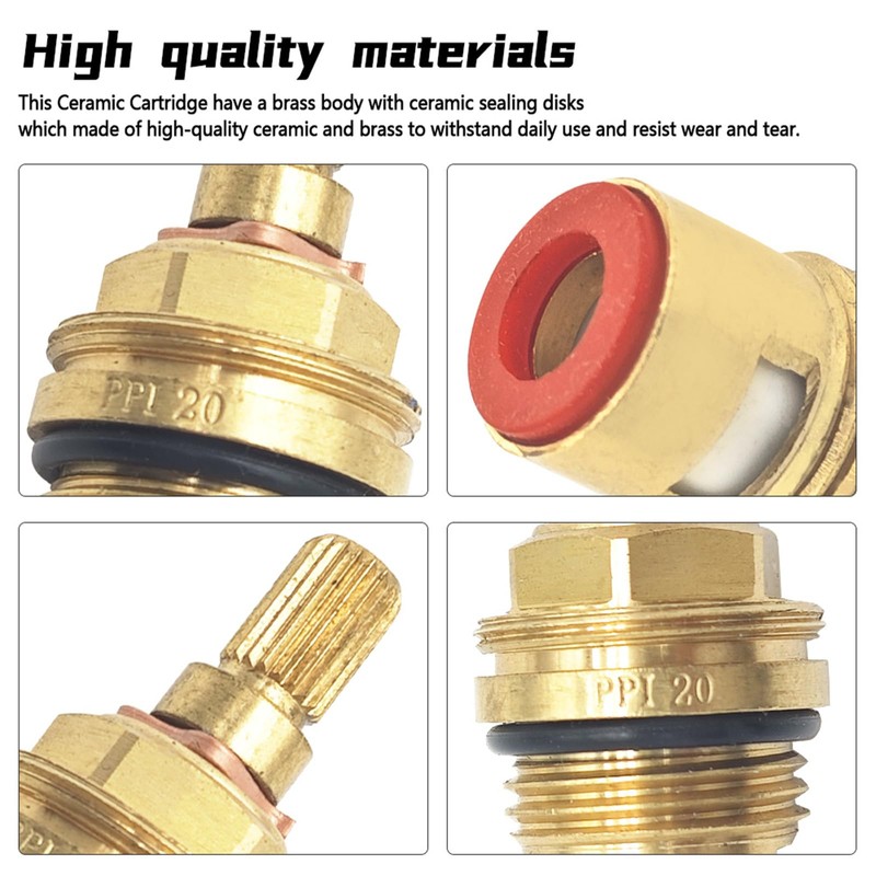 Meyffon 45882000 Ceramic Cartridge Compatible with Grohe Faucet Cartridge 1/2
