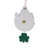 Kurt Adler "bless This Irish House" With Dangle Shamrock Ornament