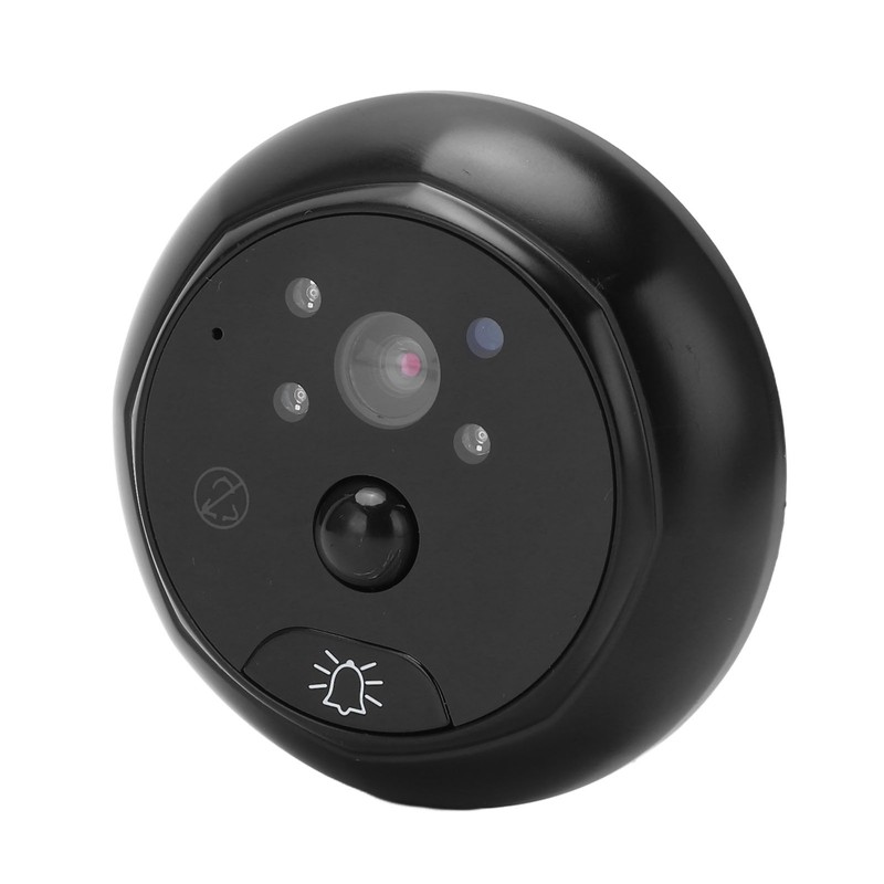 Digital Peephole Viewer Video Doorbell Camera 4.3in Indoor Monitor PIR