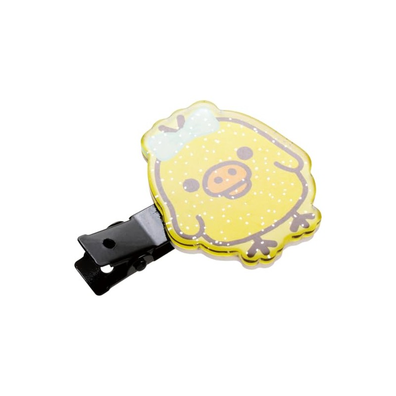 San-X Rilakkuma Bangs Clip Rilakkuma & Kiiroitori FE42501 H35 x