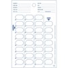 Memory Pac 6 Count Blister Pack Refill Cards (Weekly-Extra Large,