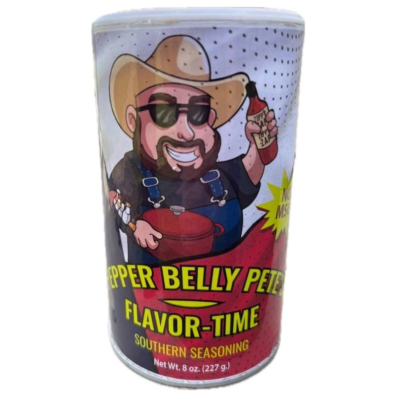 Pepper Belly Pete’s Flavor-Time Southern Seasoning, 8 oz - 2