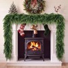 9FT Christmas Cedar Garland Artificial Greenery Indoor Outdoor Decoration