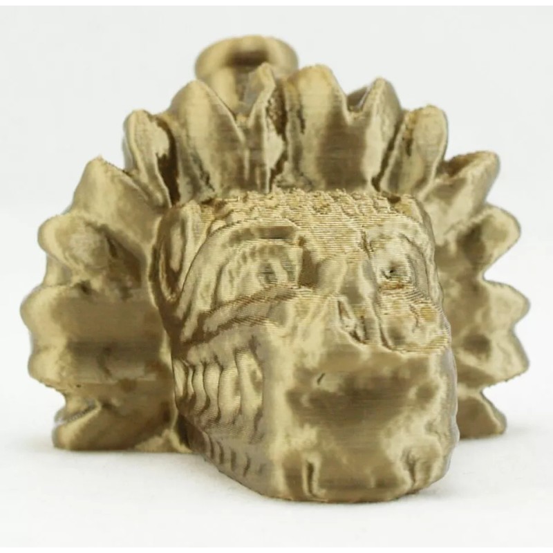 Aztec Quetzalcoatl Death Whistle Ancient Gold Feathered Serpent God MADE