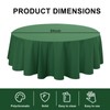 ZHZJCKSHB 8 Pack Plastic Tablecloth 84" Disposable Table Cloths for