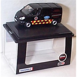 Oxford F0RD Transit Custom Essex Fire & rescue vehicle 1:76 scale diecast model