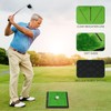 Joooones Golf Hitting Mat with Swing Path Feedback – Dual