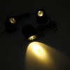 Outdoor Solar Lawn Lights Waterproof 2200mAh Battery Warm White Light