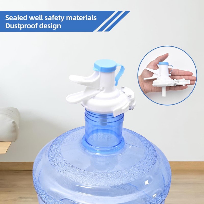 2 Pack Water Dispenser Valves,Reusable Water Spout for 5 Gallon