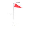 VICASKY 1.2m Portable Hand Flag for Tour Guide Traffic Signal