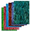 TOEPODO Pearlescent Marble Acrylic Sheets 1/8" Glitter Cast Opaque Plexiglass