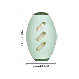 Reusable Gel Lint Roller, Pet Hair Remover, Gel Lint Roller Ball, Mini Travel Size Lint Roller for Clothes, Extra Sticky Lint Roller, for Clothes, Travel, Home (Green)