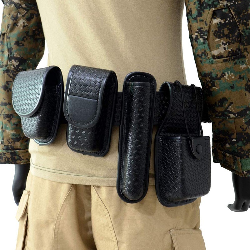 LytHarvest 8-in-1 Police Duty Belt Kit with Pouches, Law Enforcement
