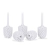 Relaxdays toilet brush head in a set of 5, loose