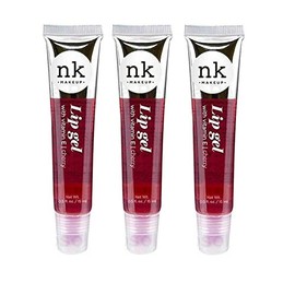 NICKA K NEW YORK LIP GEL - STRAWBERRY 3 PACK