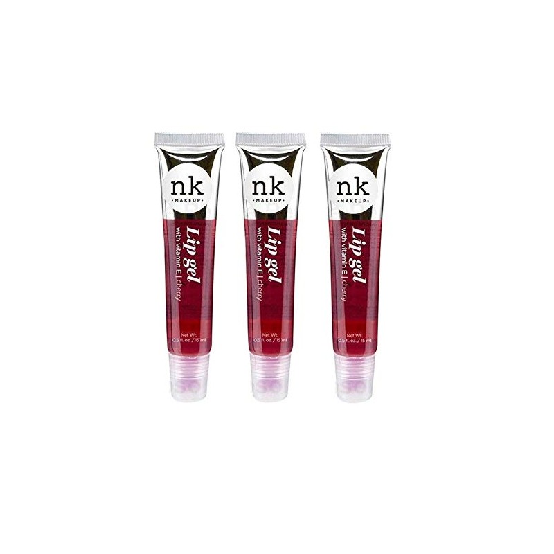 NICKA K NEW YORK LIP GEL - STRAWBERRY 3 PACK