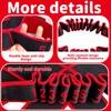 2PCS Fitness Resistance Band for Stretching and Yoga, Number Stretch