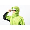 [Document] Rain Suit Helmet Compatible Hood Breathable Waterproof, lime