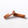 6 Pieces Natural Wooden Chopstick Rest Stands Spoon Rest Dinner