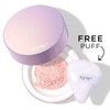 tarte creaseless loose setting powder - free setting puff:_honey (tan-deep