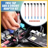 REPAIROCK 1 Set Universal 7pcs Car Fuse Tap Add a